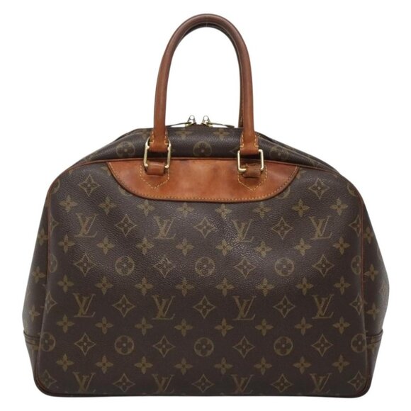 LOUIS VUITTON Monogram Deauville Hand Bag LV Auth - Picture 3 of 16